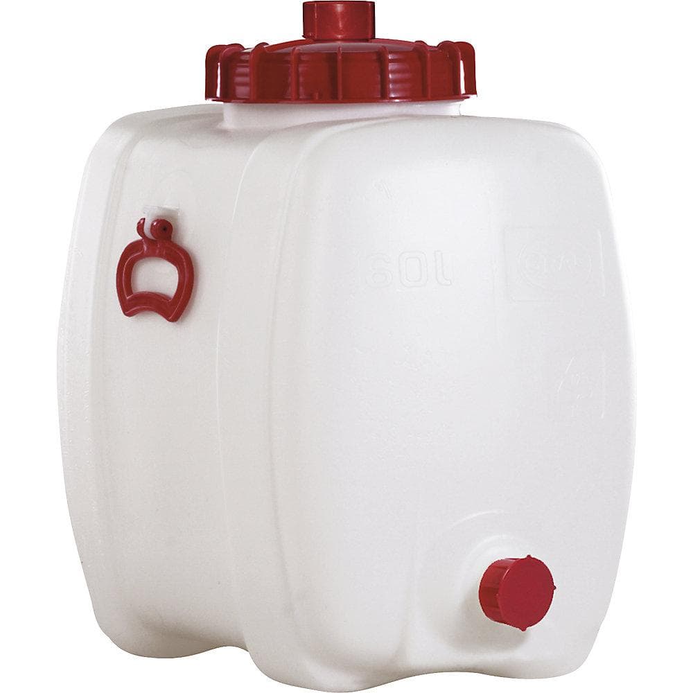 Kaiserkraft Raumspartank 60 Liter Weiß/Rot