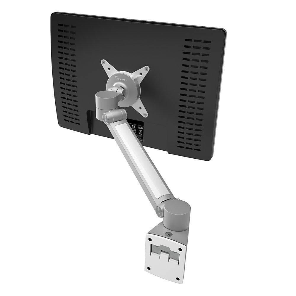 Dataflex Monitorarm VIEWLITE PLUS Wandmontage Silber/Weiß