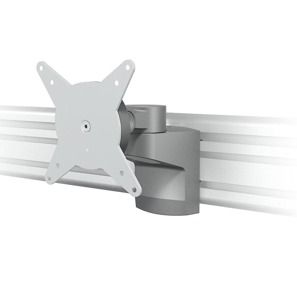 Dataflex Monitorarm VIEWLITE für Schienensystem Silber/Weiß
