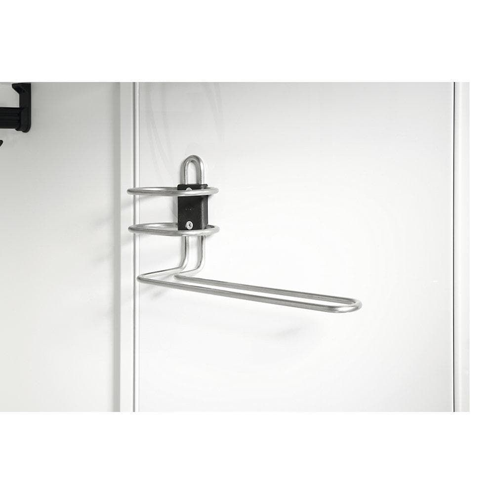 C+P Handtuch- und Duschgelhalter Chrom für 400 mm Türen