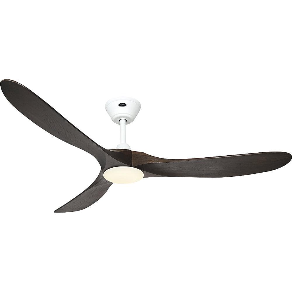 Kaiserkraft Deckenventilator ECO GENUINO-L mit LED und Massivholzflügeln