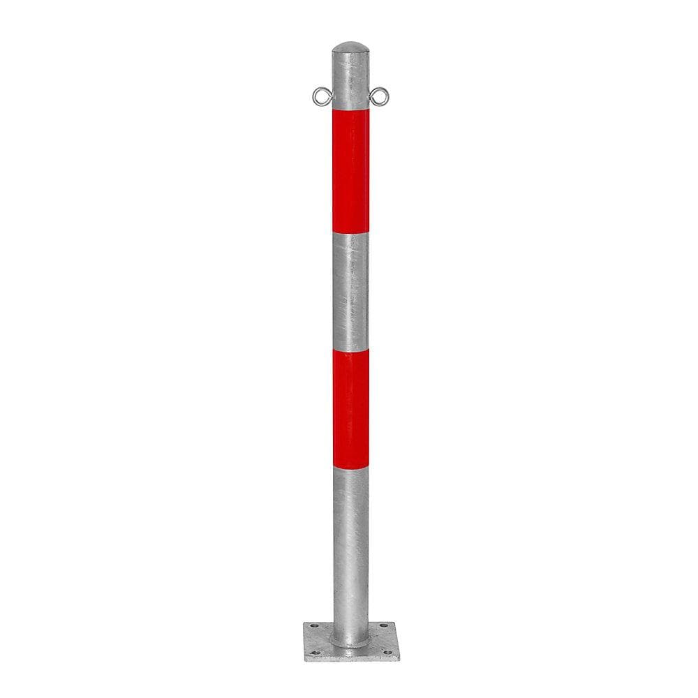 Moravia MORION Sperrpfosten 76 mm feuerverzinkt reflektierend