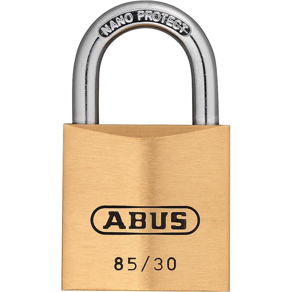 Zylindervorhangschloss 85/30 Schlosskörper-B.30mm MS versch.-schl.ABUS