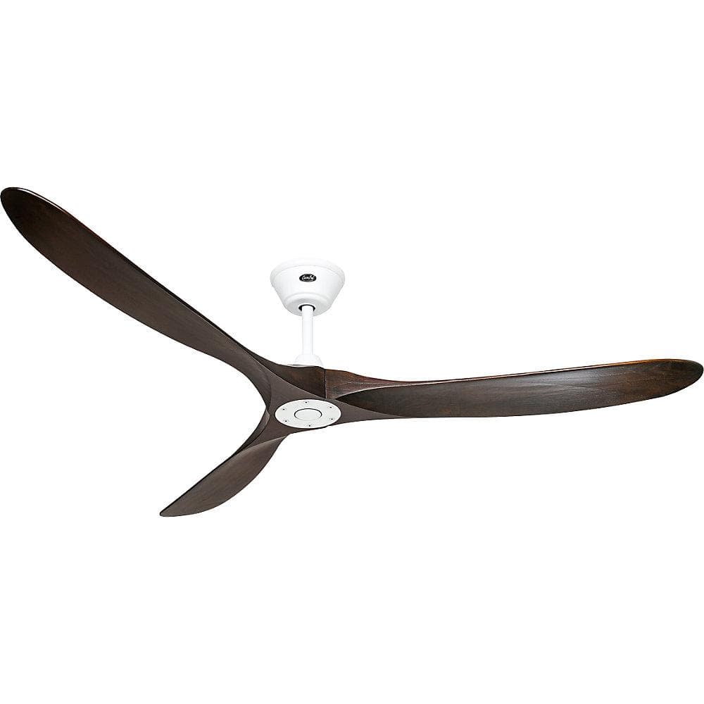 kaiserkraft Deckenventilator ECO GENUINO 1800mm Nuss/Mattweiß