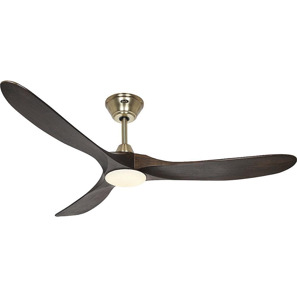 Kaiserkraft Deckenventilator ECO GENUINO-L 1520mm Nuss/Messing