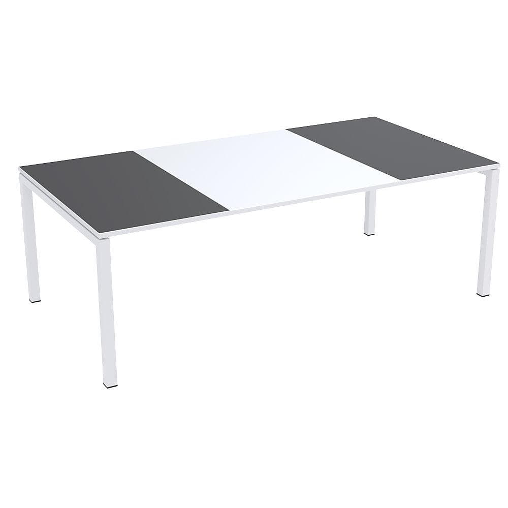 EasyDesk Konferenztisch Weiß/Anthrazit Modernes Design