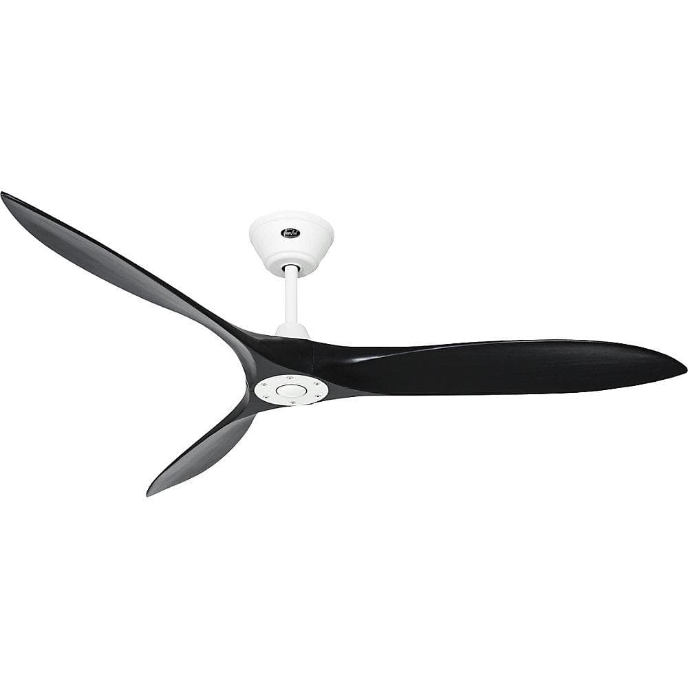 Kaiserkraft Deckenventilator ECO AIRSCREW Schwarz/Weiß