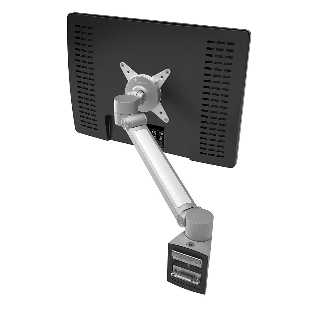 Dataflex Monitorarm VIEWLITE PLUS für Schienensystem Silber/Weiß