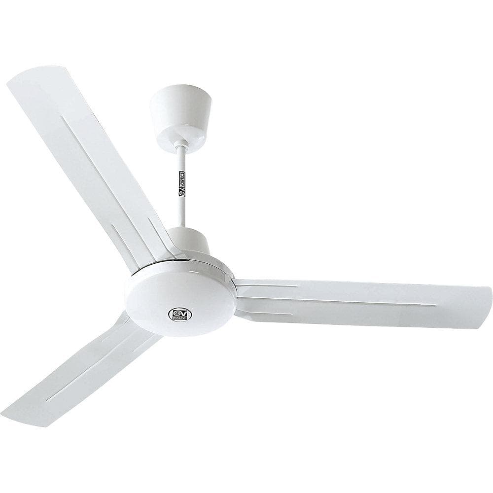 Kaiserkraft Deckenventilator TROPICAL 1420mm Weiß/Grau