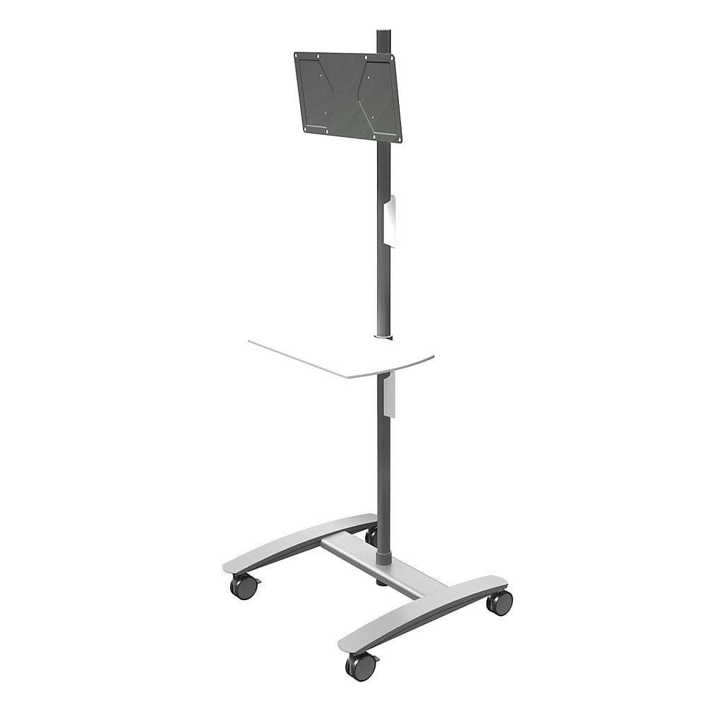 Dataflex Trolley VIEWMATE COMBO AV Monitorwagen Silber