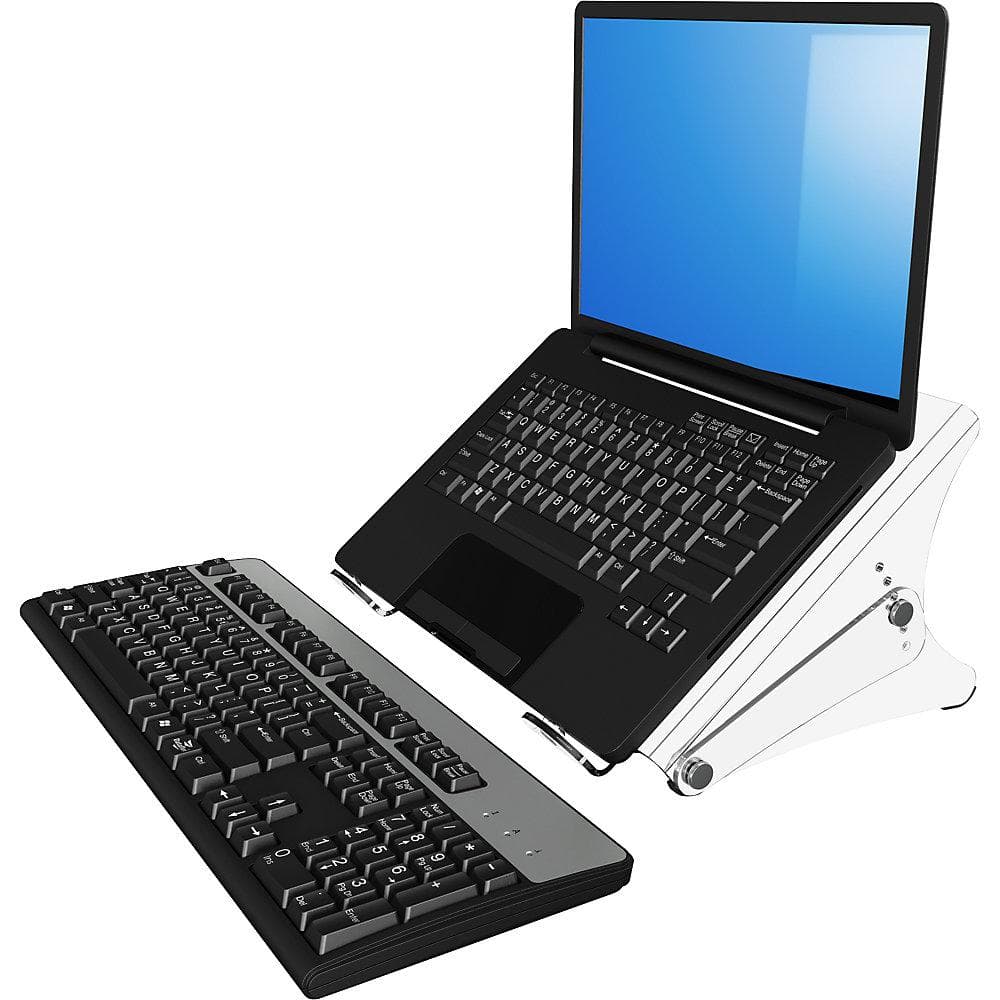 Dataflex ERGONOTE® Notebookständer Acryl transparent höhenverstellbar