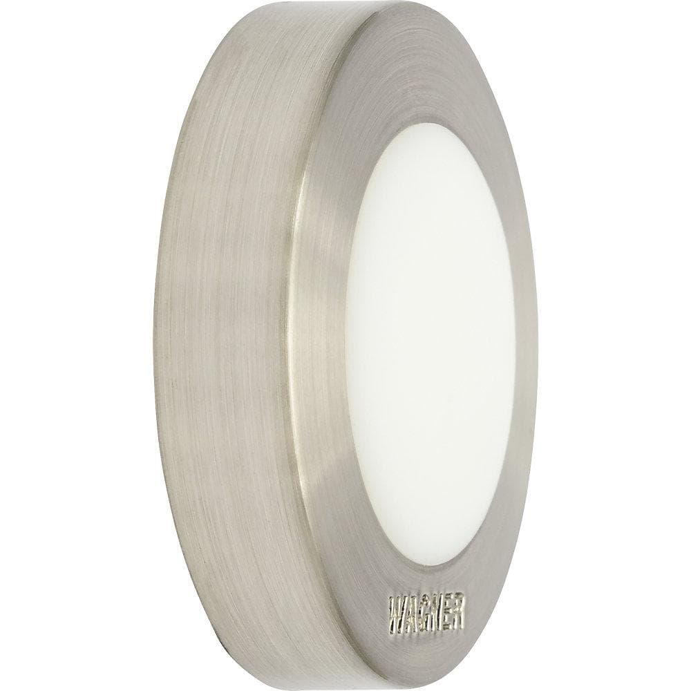 Wagner Design-Wandtürstopper Edelstahl/Weiß VE 2 Stk