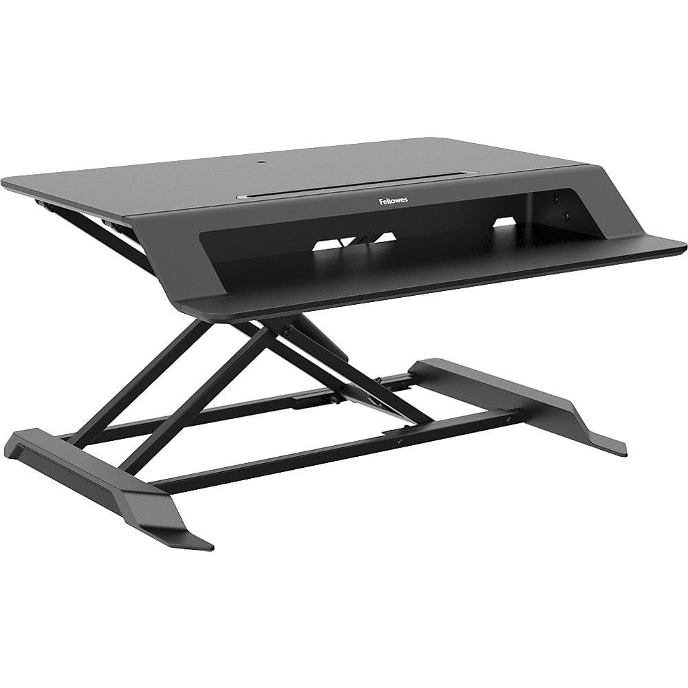 Fellowes Lotus LT Sitz-Steh-Workstation Schwarz