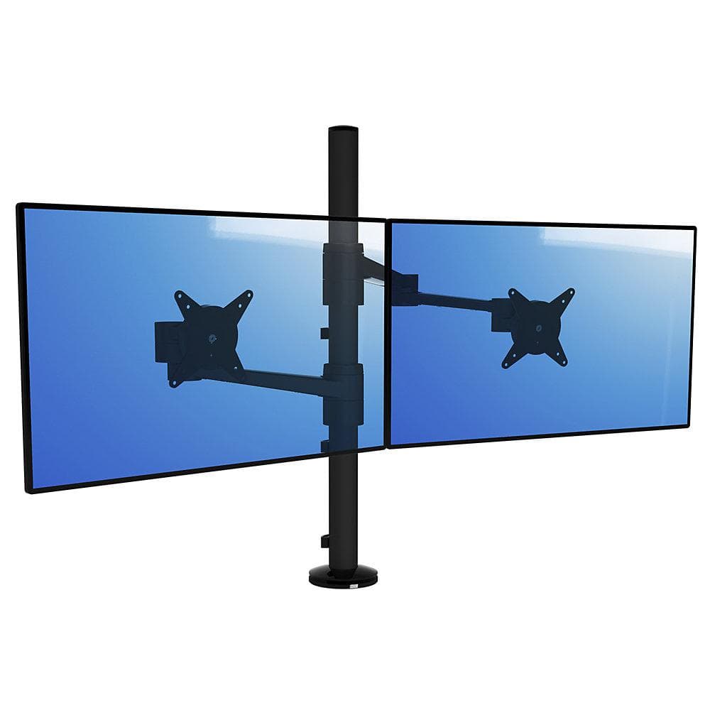 Dataflex Monitorarm VIEWLITE Schwarz für 2 Monitore