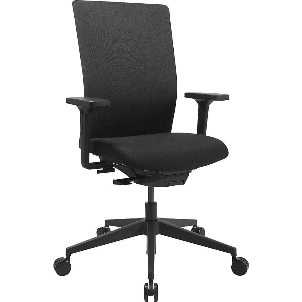 Topstar Bürostuhl AirWork G Schwarz Synchronmechanik Schiebesitz