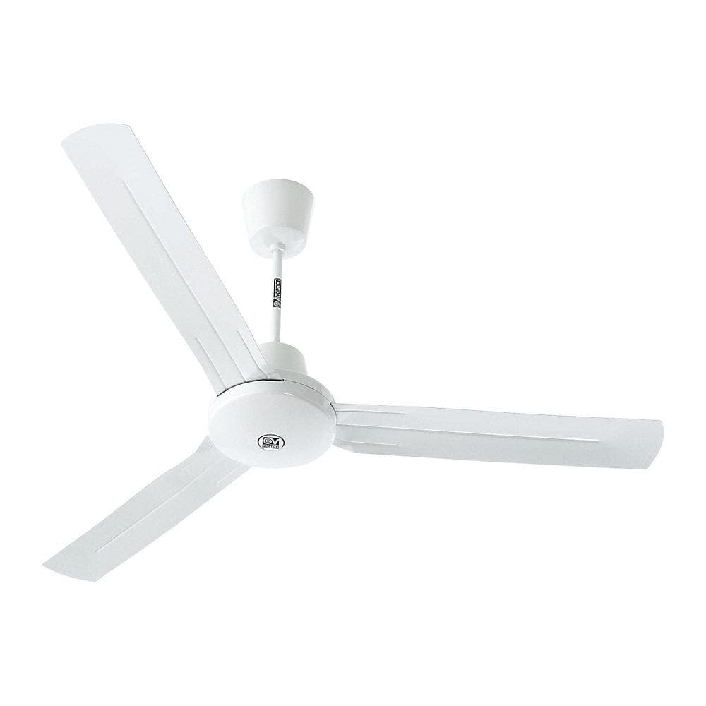Kaiserkraft Deckenventilator I plus lichtgrau Metall