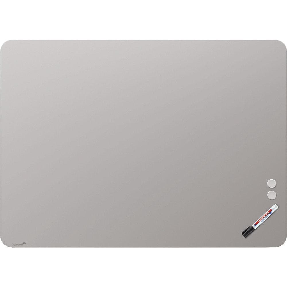 Legamaster Mattes Glasboard lichtgrau rahmenlos Sicherheitsglas