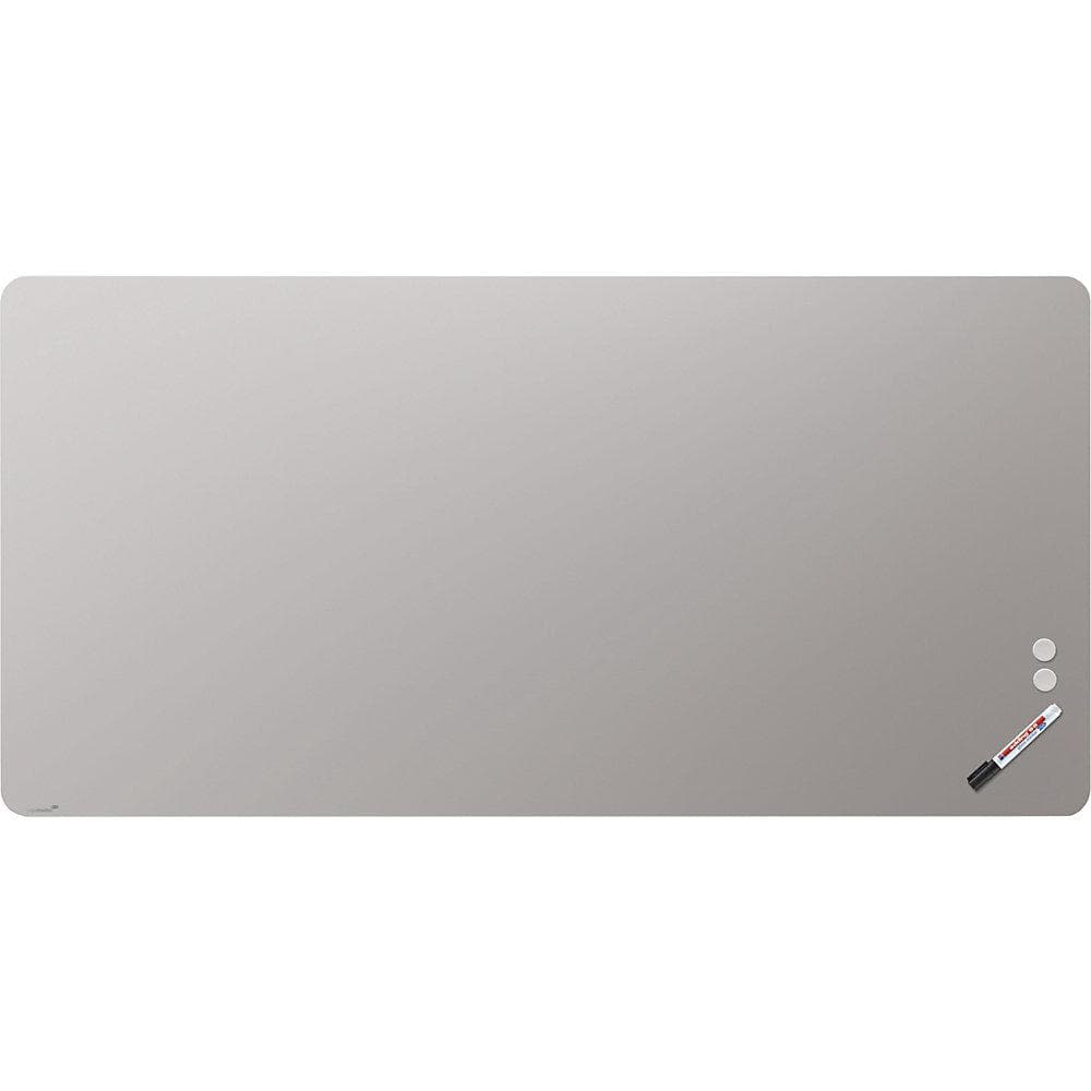 Legamaster Mattes Glasboard Grau 200x100 cm Sicherheitsglas