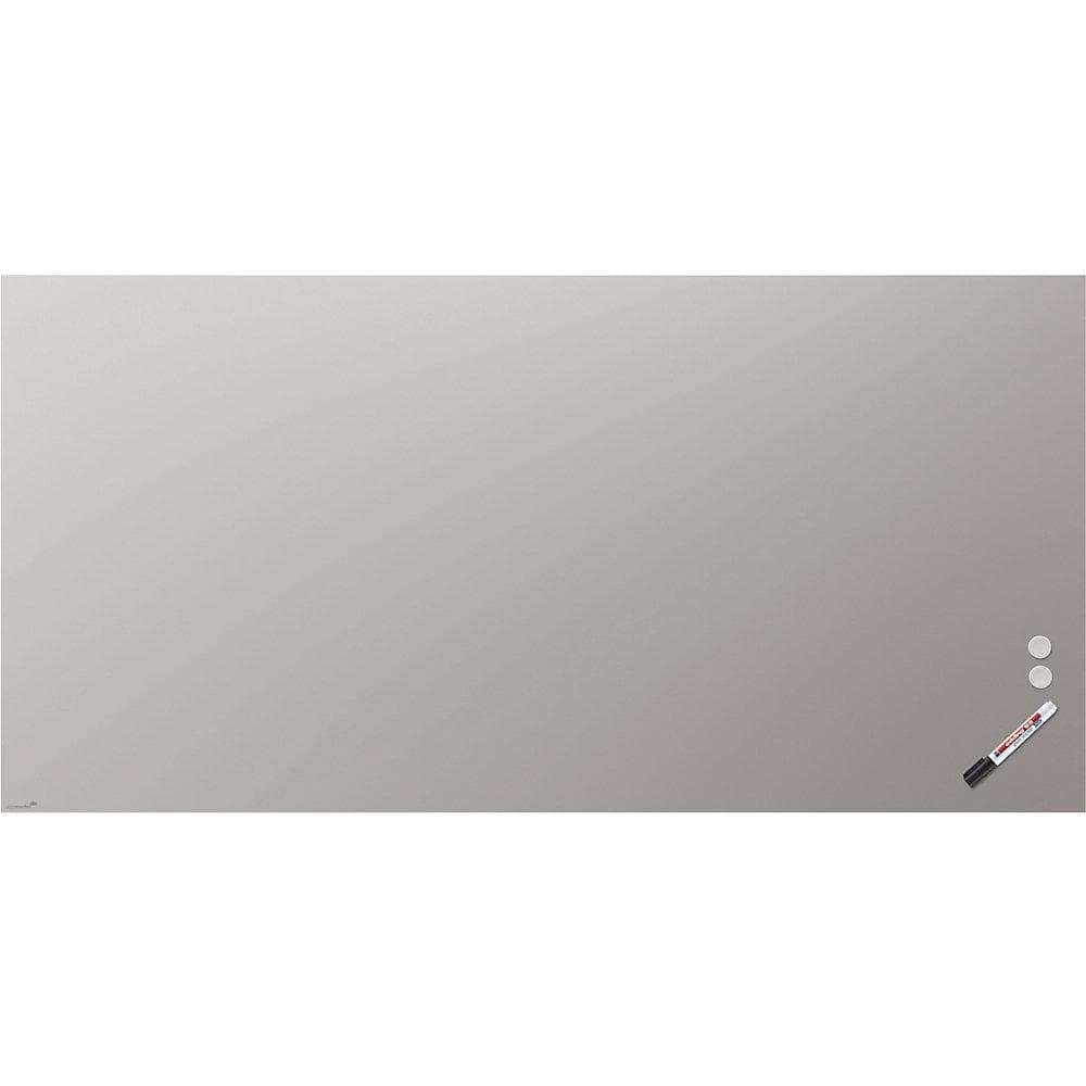 Legamaster Mattes Glasboard Sicherheitsglas Grau