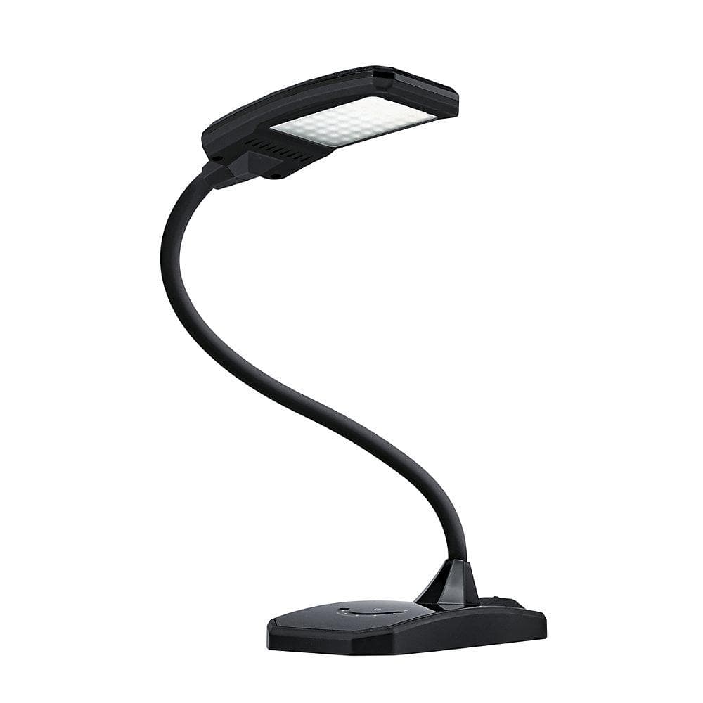 Hansa LED-Schreibtischlampe TWIST Schwarz Dimmbar USB