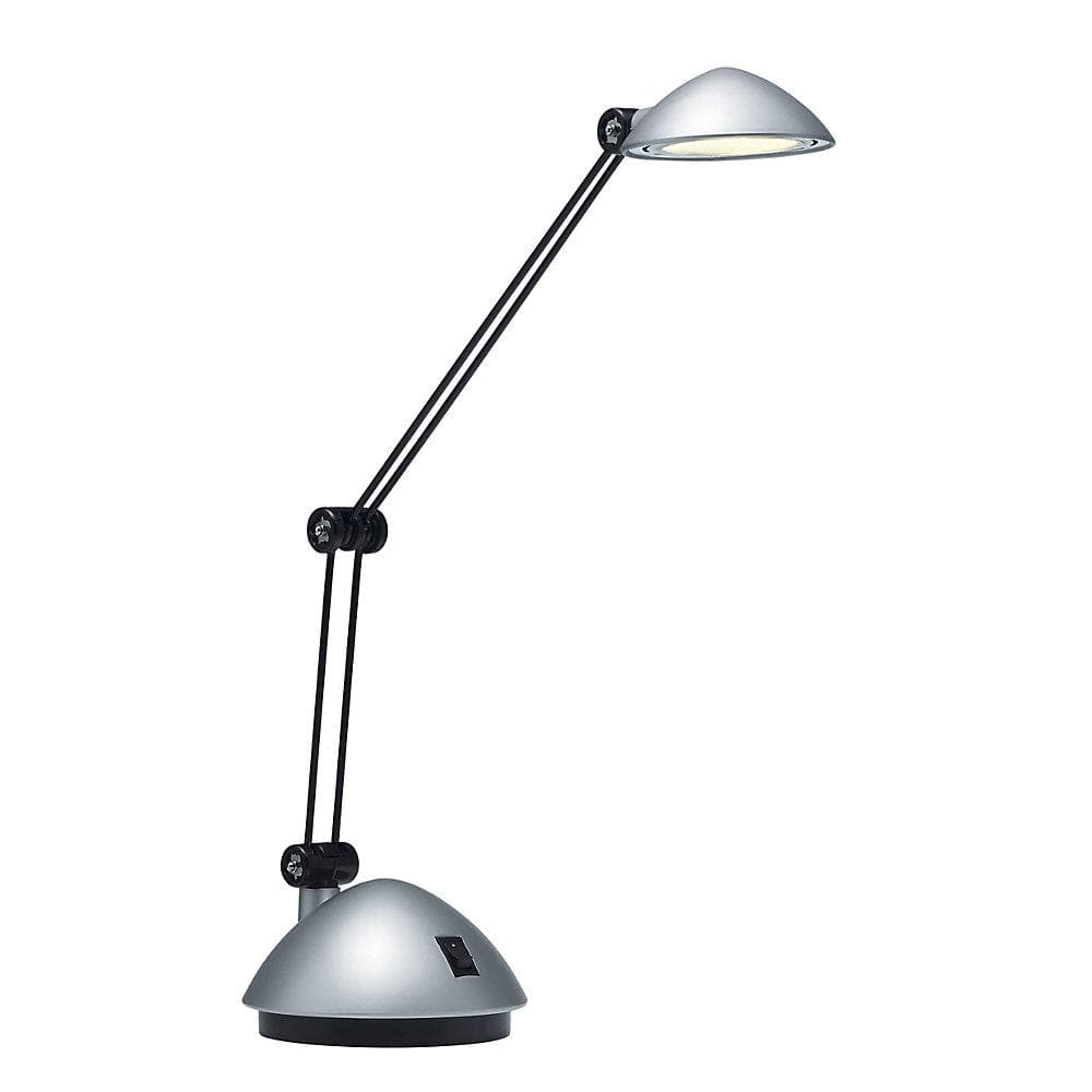 Hansa LED Schreibtischlampe SPACE Silber Satiniert