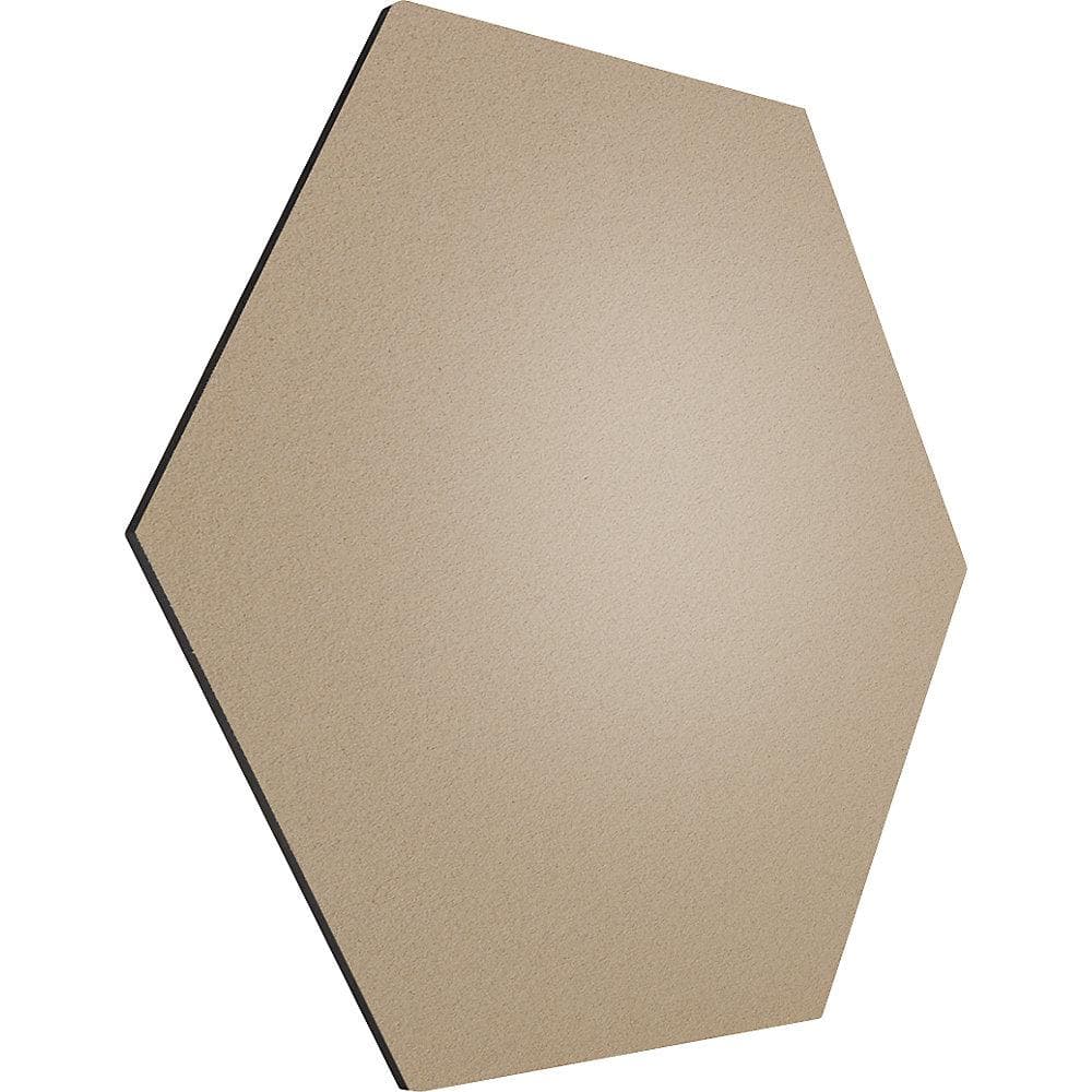 Chameleon Design-Pinnwand sechseckig Kork beige rahmenlos