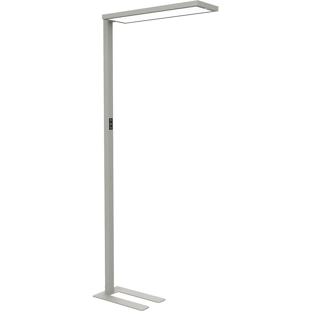 MAUL LED-Büro-Stehleuchte MAULsenja Silberfarben Sensor 196 cm