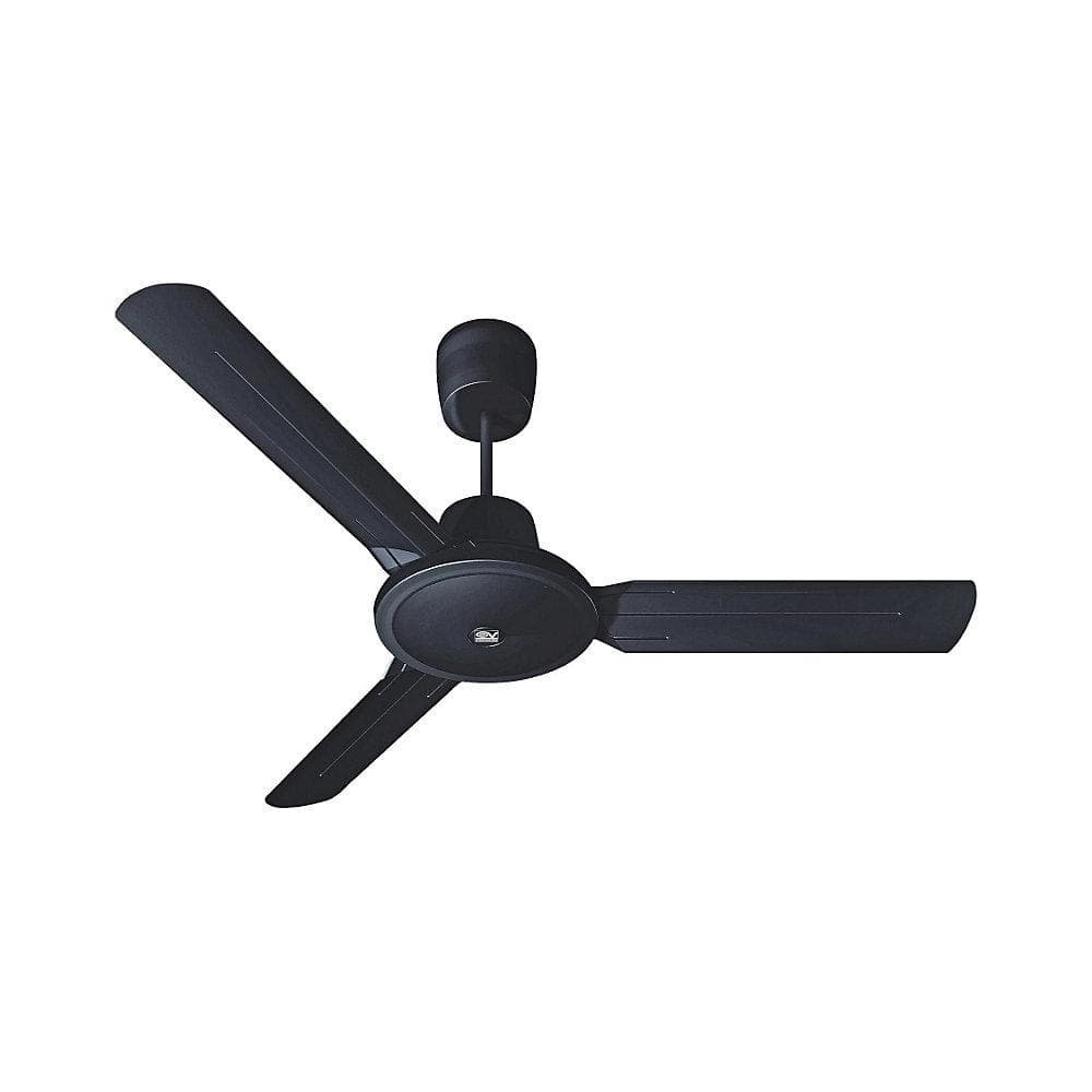 Kaiserkraft Deckenventilator EVOLUTION Schwarz Rotorblatt-Ø 1420 mm