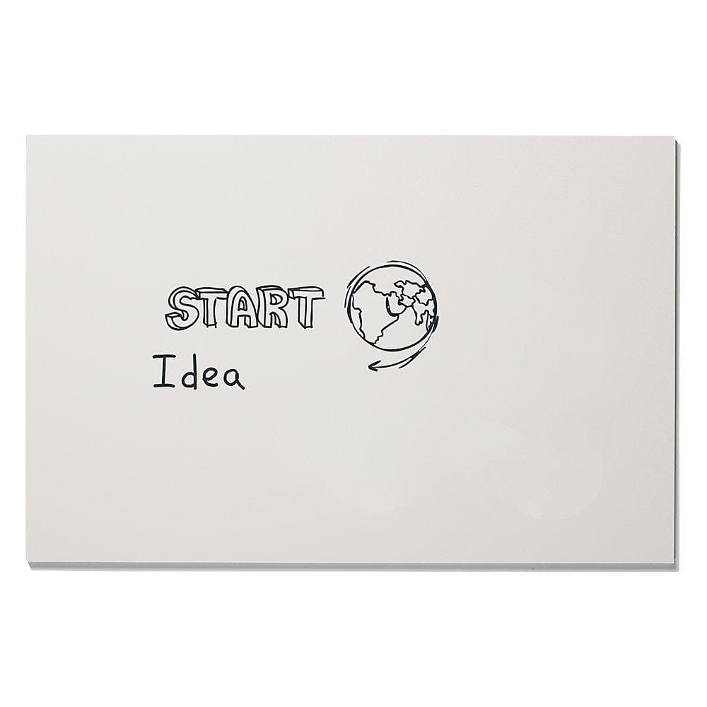 SMIT VISUAL Whiteboard rahmenlos weiß Stahl