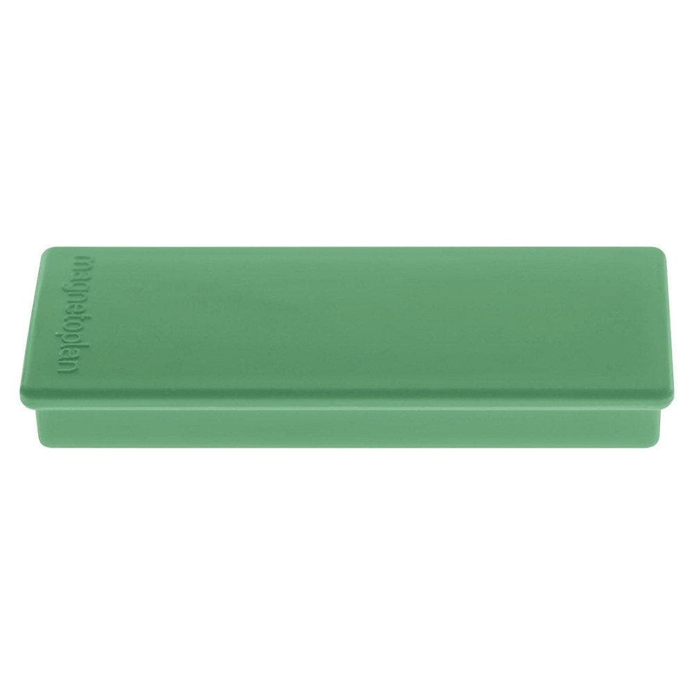 magnetoplan Rechteck-Magnet Grün 22x55x8mm VE 60 Stk