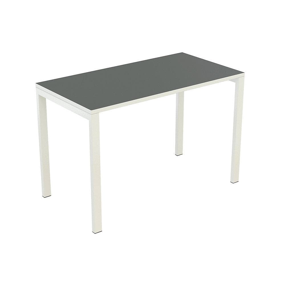 easyDesk Kompaktschreibtisch anthrazit/weiß