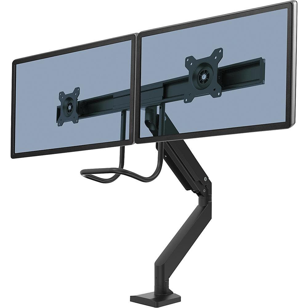 Fellowes Eppa Crossbar Monitorarm Schwarz