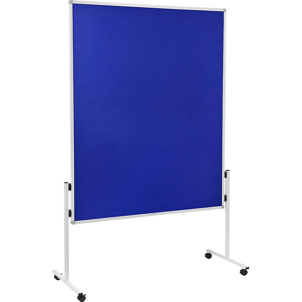 Legamaster Moderationswand ECONOMY Filz blau fest