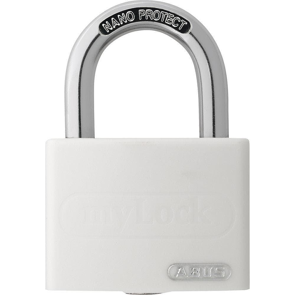 Zylindervorhangschloss T65AL/40 Weiß ABUS