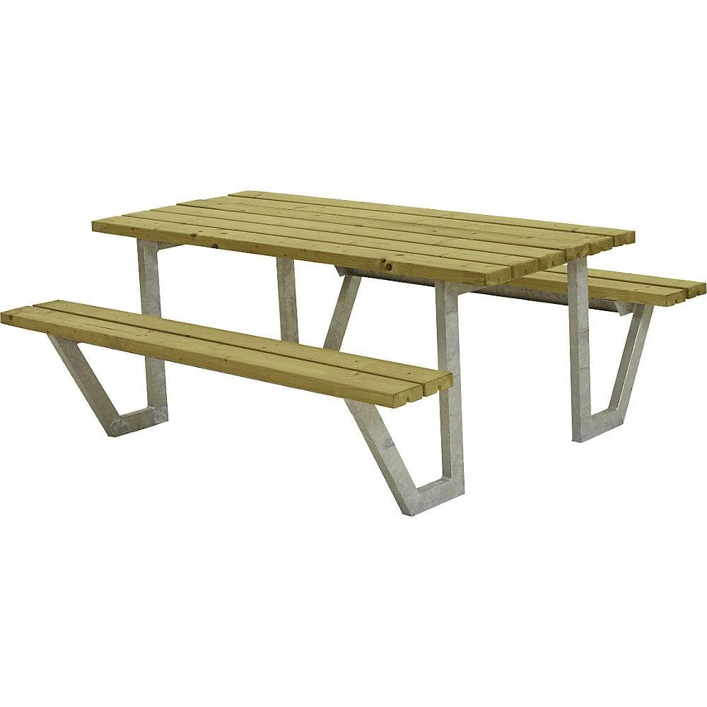 PLUS Garten-Essgruppe Wega Kombimöbel Beige Stahl