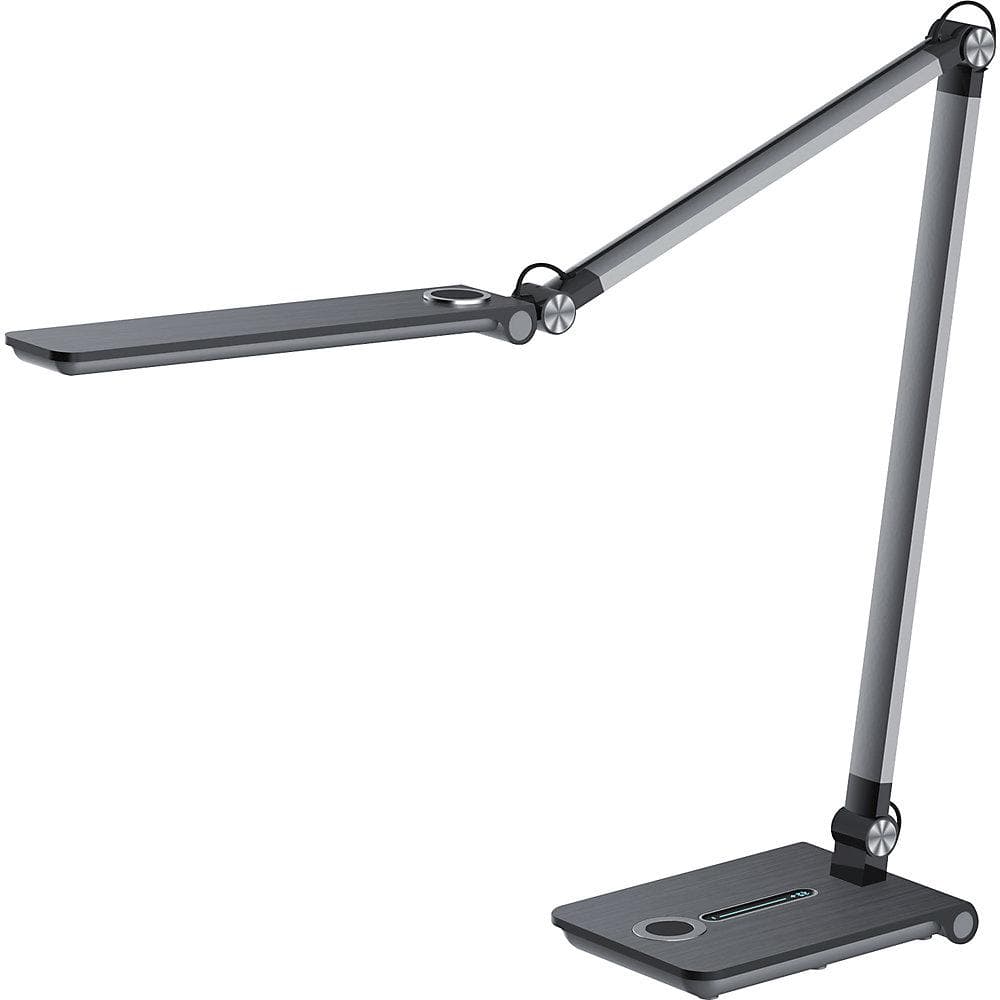 Hansa LED-Tischleuchte WAVE dimmbar grau mit Standfuß