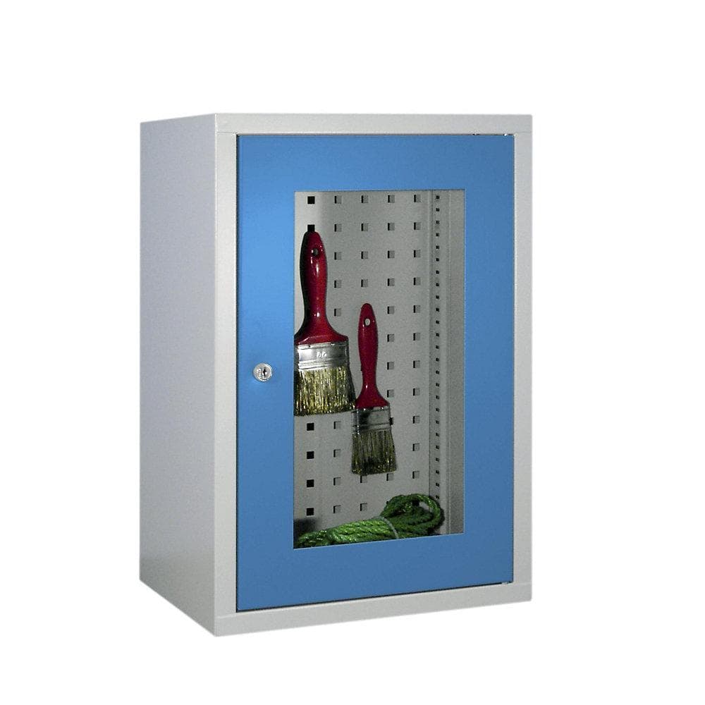 Pavoy Hängeschrank mit Sichtfenstertür und Zylinderschloss