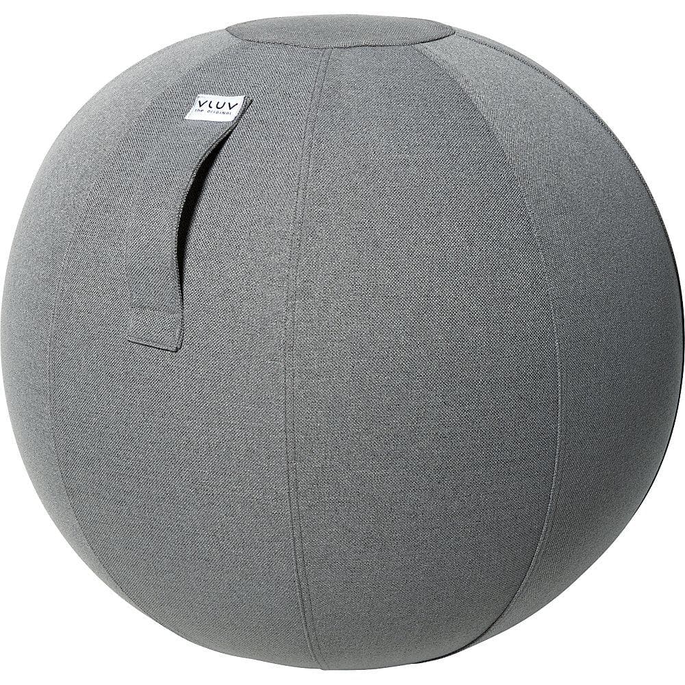 VLUV SOVA Sitzball mit Stoffbezug 600-650mm Grau/Braun