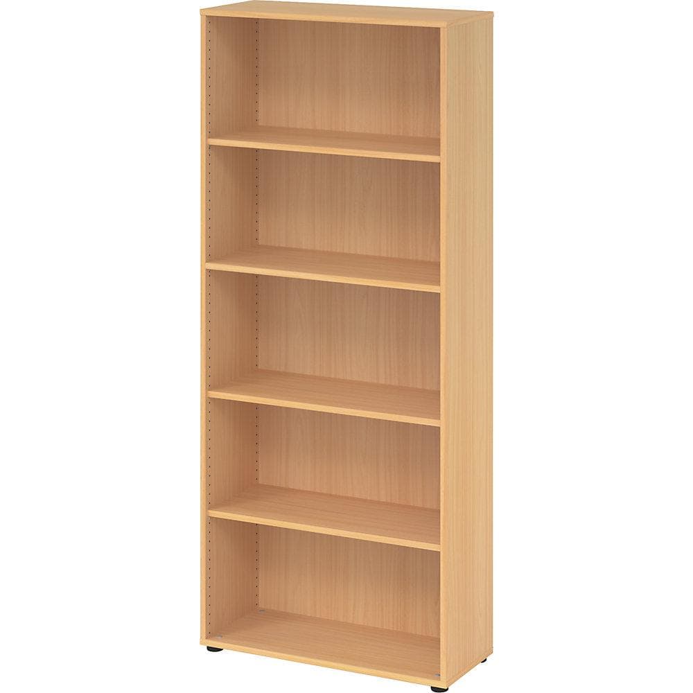 Kaiserkraft Büroregal Buche-Dekor 5 Ordnerhöhen