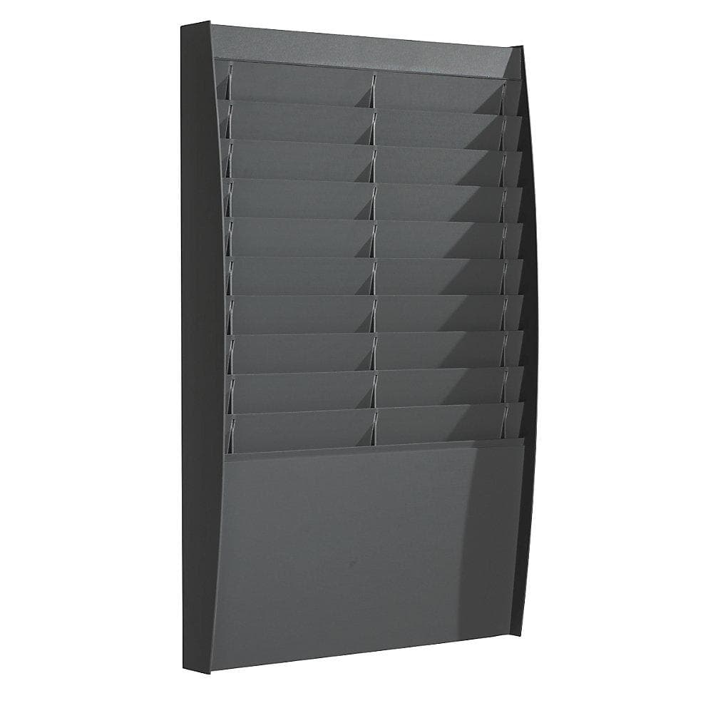 Paperflow Sortiertafel Schwarz 20 Fächer für DIN A4