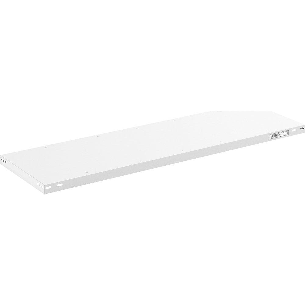 eurokraft pro Stahlfachboden 1300x500 mm lichtgrau Stahl
