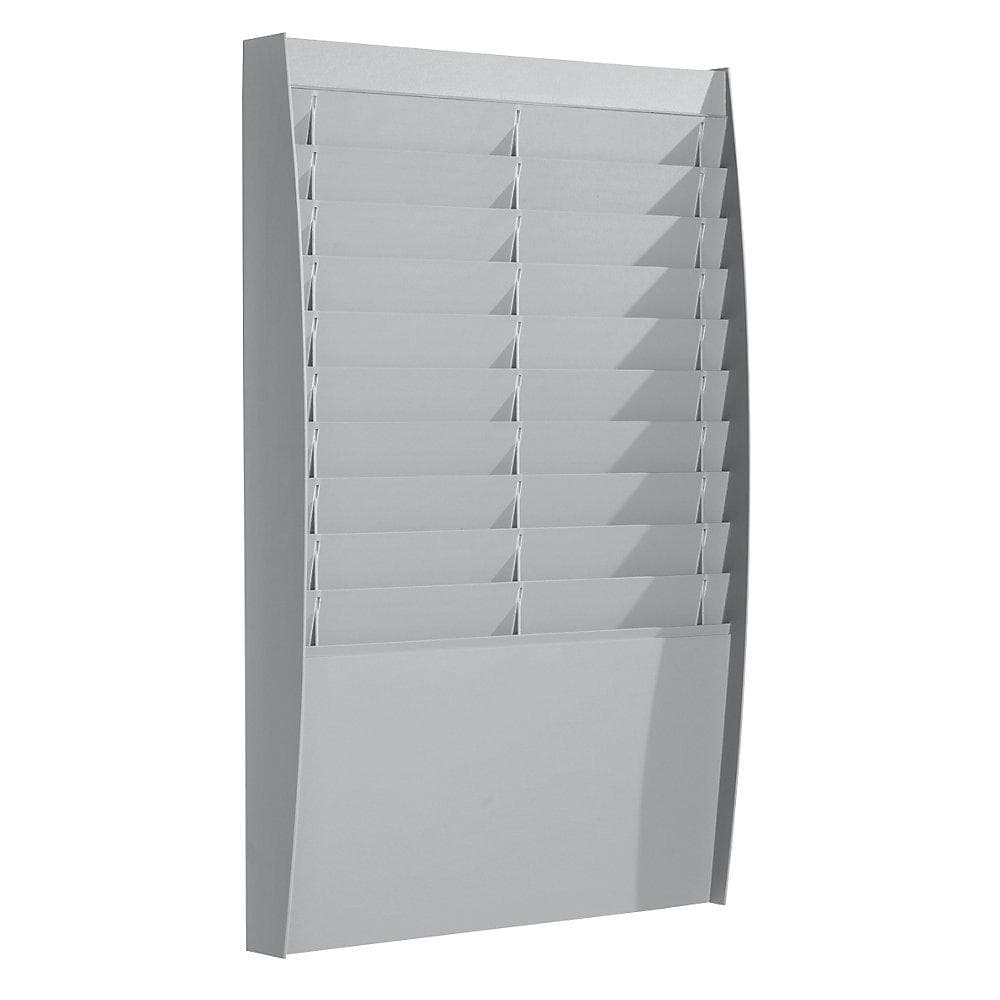 Paperflow Sortiertafel 2x10 Fächer lichtgrau