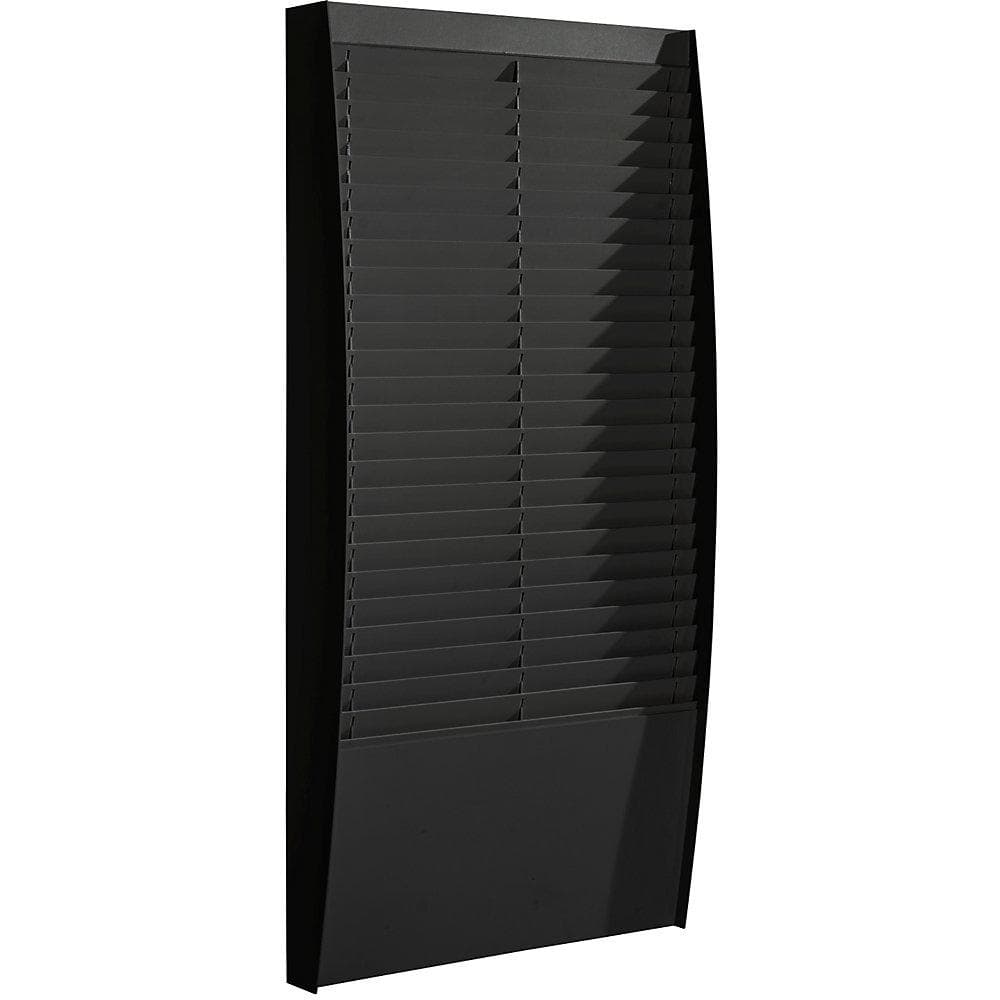 Paperflow Sortiertafel Schwarz 2x25 Fächer Polystyrol