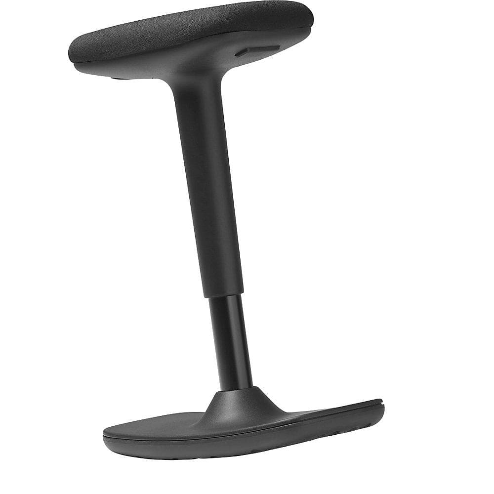 Dauphin Sitz-/Stehhocker TO-SWIFT Schwarz Höhenverstellbar