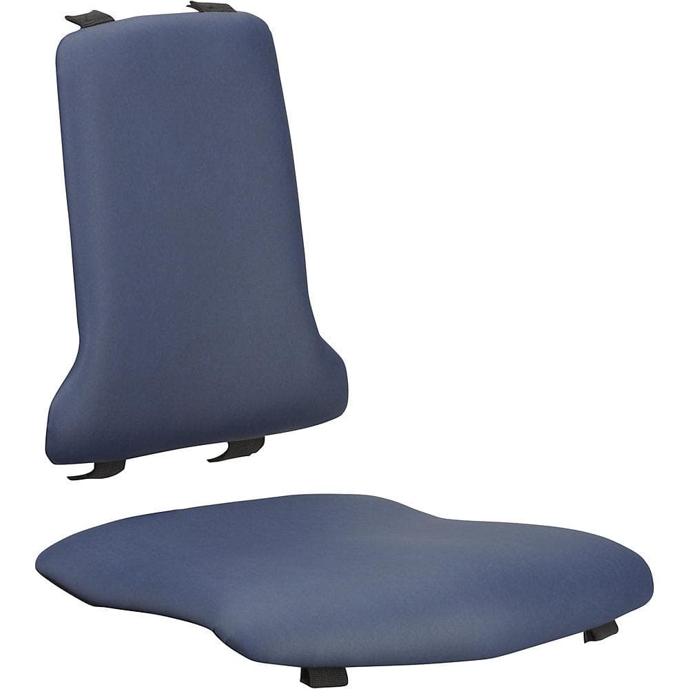 bimos Polster für Arbeitsstühle Kunstleder Blau