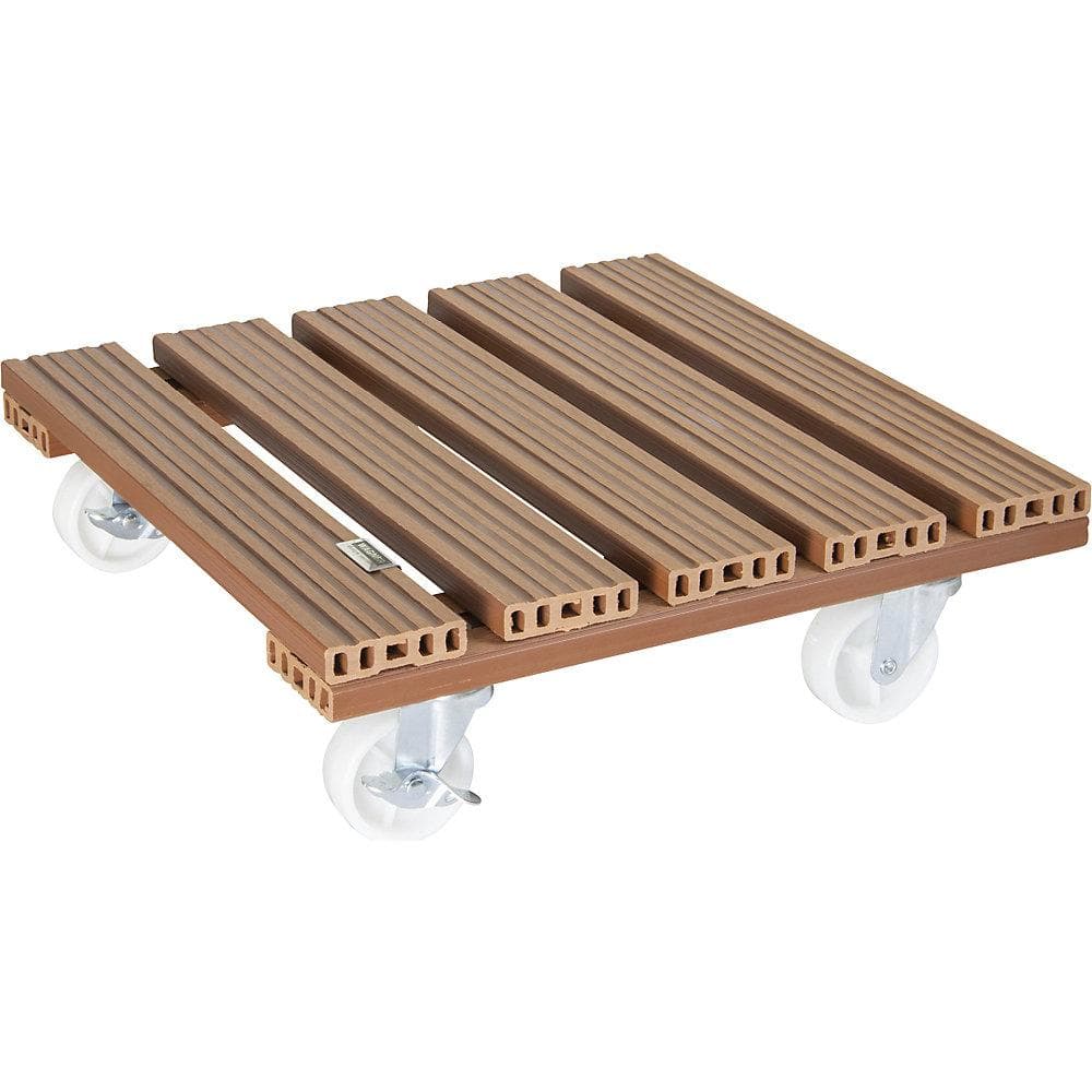 Wagner Pflanzenroller WPC Tragfähigkeit 120 kg Ocker