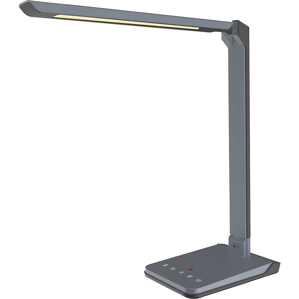 Hansa LED-Tischleuchte Lumina Grau Dimmbar Touch-Sensor
