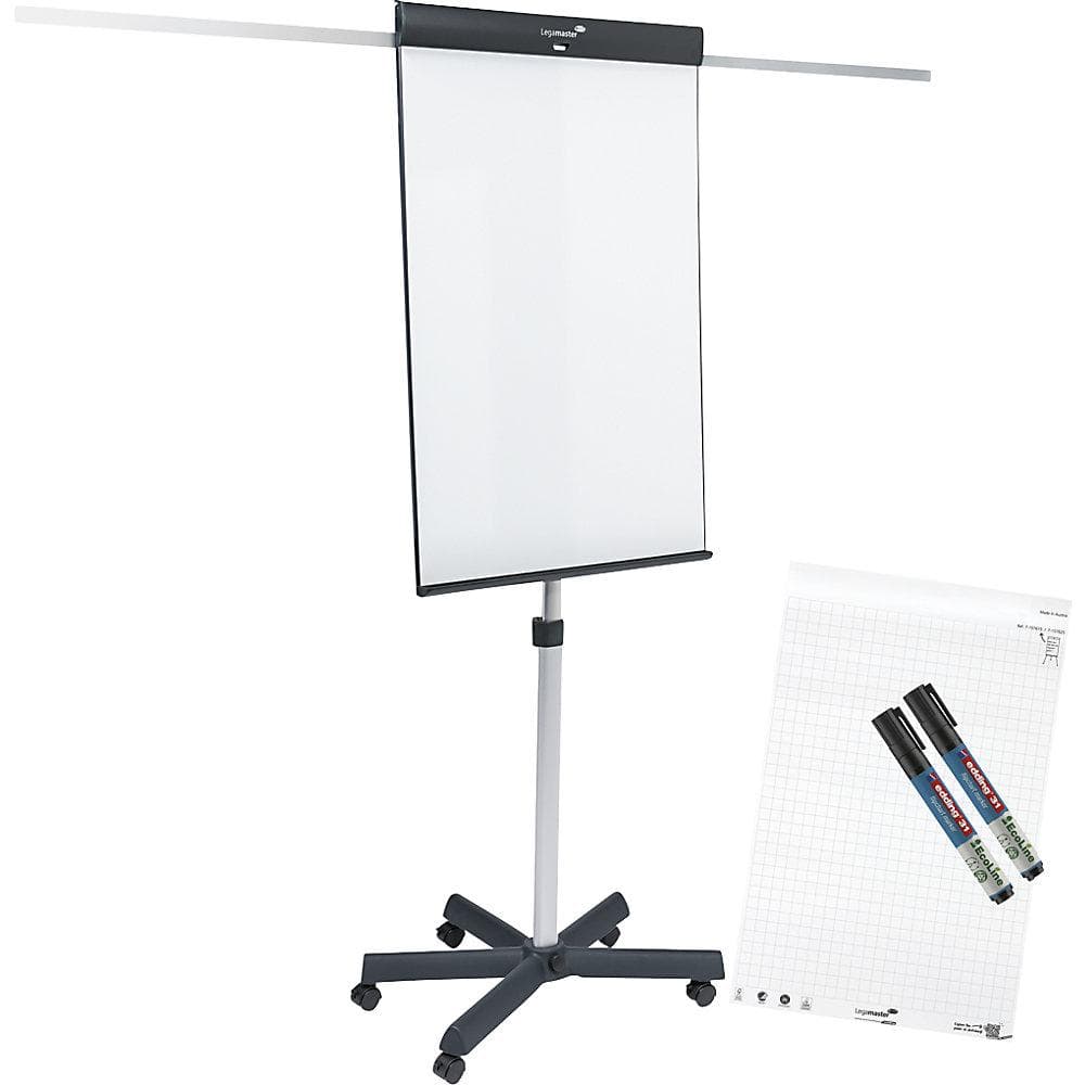 Legamaster Flipchart SKETCH PRO mit Whiteboard und Höhenverstellung