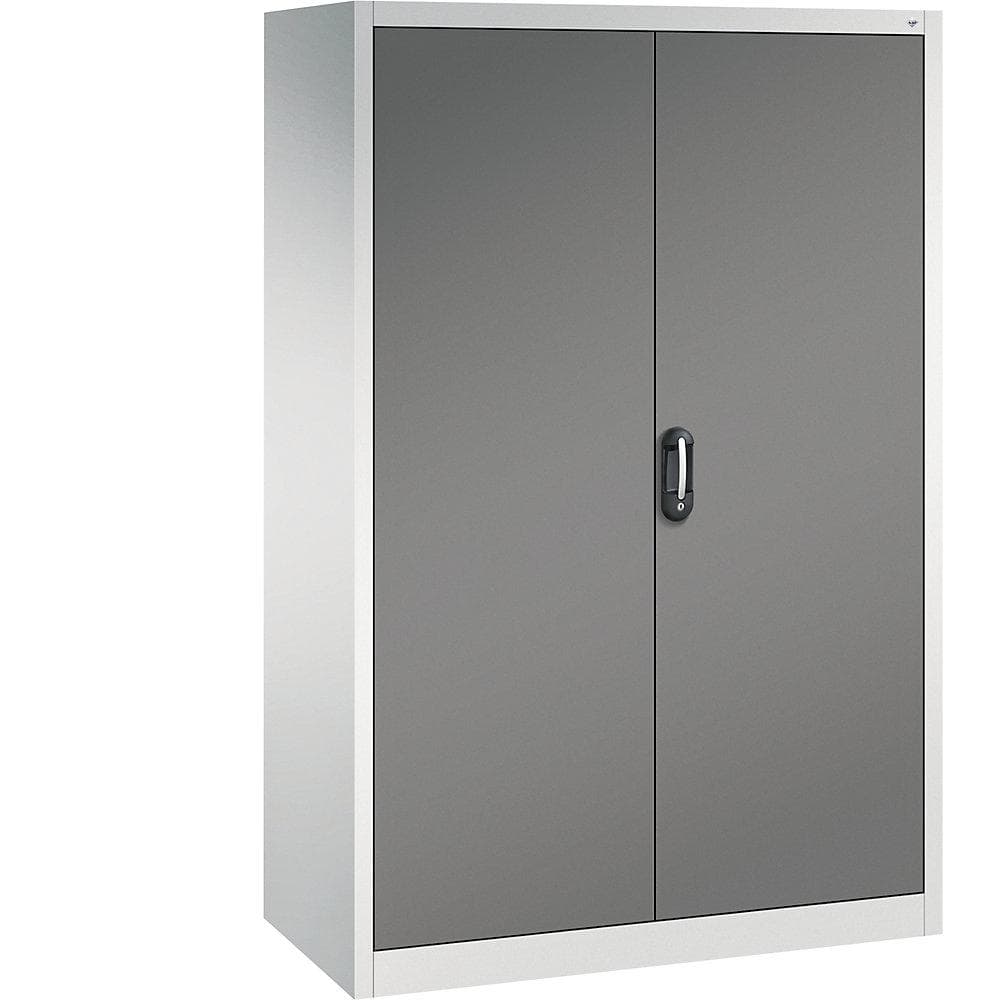 C+P ACURADO Büroschrank 1200x600mm Stahl lichtgrau/vulkangrau