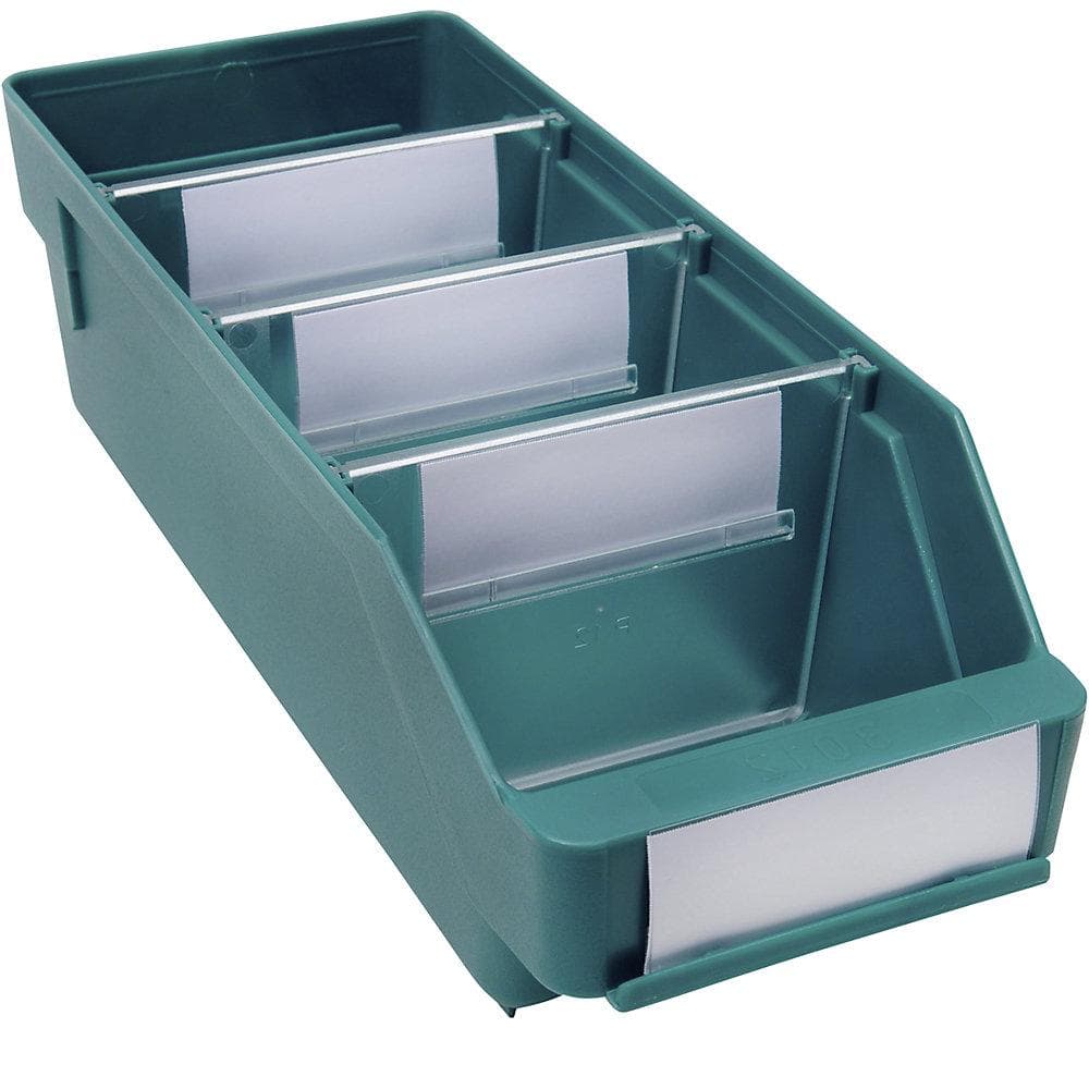 STEMO Regalkasten Polypropylen Grün 300x118x95mm VE 30